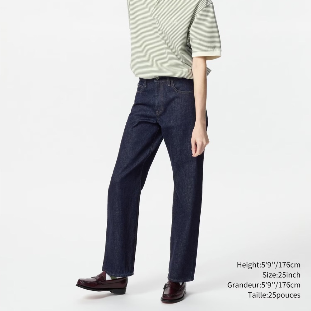 JW Anderson X uniqlo straight leg jeans
